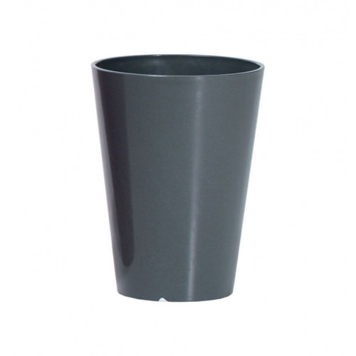PROSPERPLAST COUBI Květináč 13cm, grafit DUS130 PROSPERPLAST COUBI Květináč 13cm, grafit DUS130