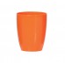 PROSPERPLAST COUBI Květináč vysoký 18,3 cm, oranžová DUOW160