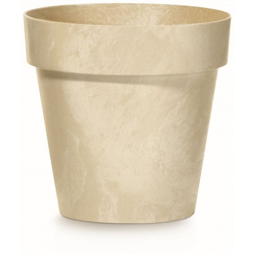 Prosperplast CUBE BETON EFFECT Květináč 30cm, 12l, krém DCUB300E Prosperplast CUBE BETON EFFECT Květináč 30cm, 12l, krém DCUB300E