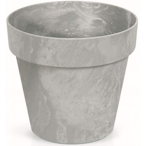 Prosperplast CUBE BETON EFFECT Květináč 30cm, 12l, šedá DCUB300E