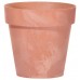 Prosperplast CUBE BETON EFFECT Květináč 20cm, 3,5l, terakota DCUB200E