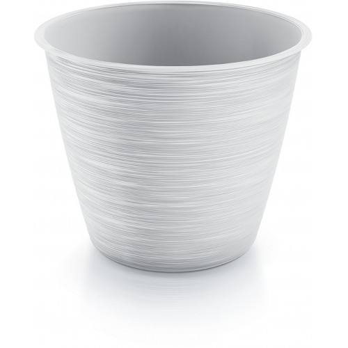 Prosperplast FURU Květináč 23,5cm, 5,1l, bílá DFO240 Prosperplast FURU Květináč 23,5cm, 5,1l, bílá DFO240