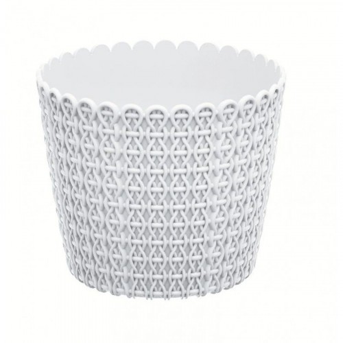 Prosperplast NITLY květináč 12,8 cm, bílá DNY130 Prosperplast NITLY květináč 12,8 cm, bílá DNY130
