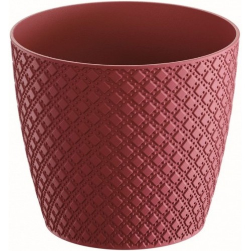 Prosperplast ORIENT Květináč 21,8 cm, malina DOR220 Prosperplast ORIENT Květináč 21,8 cm, malina DOR220