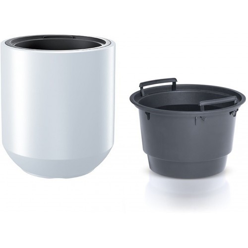 Prosperplast HEOS Květináč s vkladem 39cm, bílá DPHEW400 Prosperplast HEOS Květináč s vkladem 39cm, bílá DPHEW400