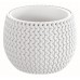 Prosperplast SPLOFY Bowl květináč 18cm, 1,4l, bílá DKSP180