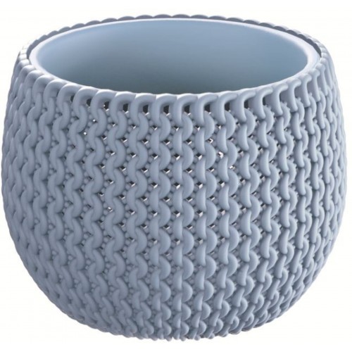 Prosperplast SPLOFY Bowl květináč 14,4cm, 0,75l, modrá DKSP150