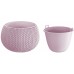 Prosperplast SPLOFY Bowl květináč 29cm, 3,9l, světle fialový DKSP290