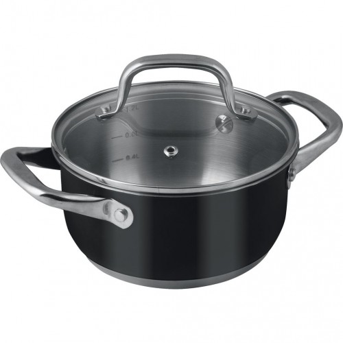 LAMART LT1146 JOLI kastrol s poklicí 18x9 cm černý 42002743