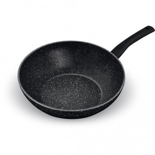 LAMART LT1144 ROCK WOK pánev 28x6 cm LAMART LT1144 ROCK WOK pánev 28x6 cm