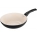 LAMART Keramická pánev WOK Ecolor LTK2808BW, 280mm, černá, 42000205