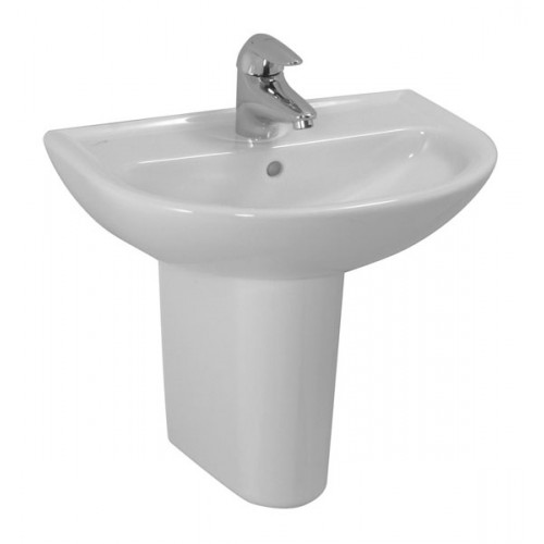 Laufen PRO B Umývátko 50x36 cm, s otvorem, bílé LCC, 8.1595.3.400.104.1