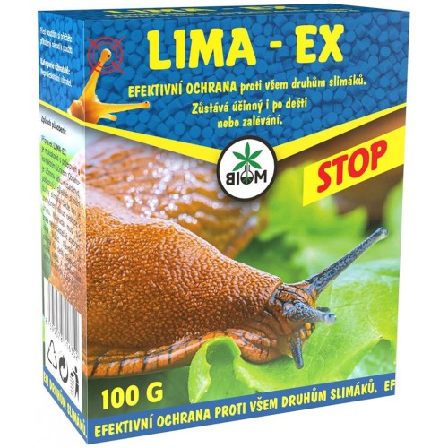 LIMA - EX proti slimákům 100 g, krabička