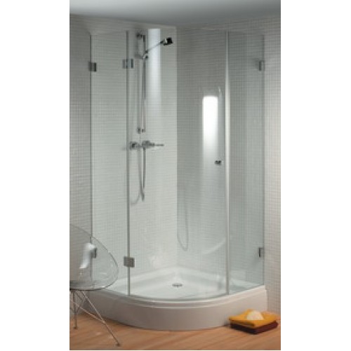 SCANDIC čtvrtkruhová sprchová zástěna M 308 77x77x200cm levá SCANDIC čtvrtkruhová sprchová zástěna M 308 77x77x200cm levá