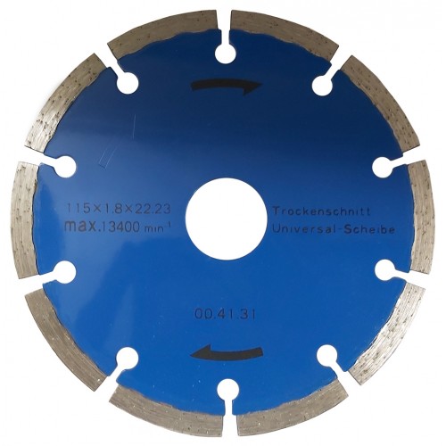 MAKITA A-07434 Diamantový segmentový kotouč 115x22,23 mm MAKITA A-07434 Diamantový segmentový kotouč 115x22,23 mm