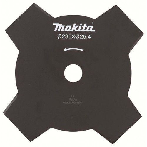 MAKITA 195150-5 Nůž žací 4 zubý 230x25,4x2mm MAKITA 195150-5 Nůž žací 4 zubý 230x25,4x2mm
