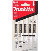 MAKITA A-85737 Pilové plátky č. B-22 50mm 5ks/bal kov