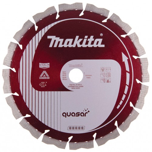 MAKITA B-12712 Diamantový kotouč Quasar 230/22,23mm MAKITA B-12712 Diamantový kotouč Quasar 230/22,23mm