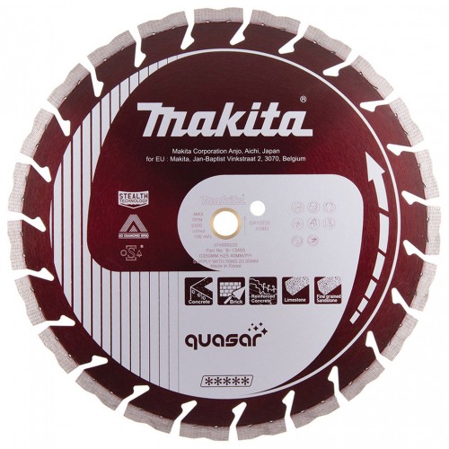 MAKITA B-13465 Diamantový kotouč Quasar 350x25,4/20mm MAKITA B-13465 Diamantový kotouč Quasar 350x25,4/20mm