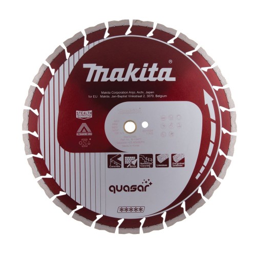 MAKITA B-13471 Diamantový kotouč Quasar 400x25,4mm MAKITA B-13471 Diamantový kotouč Quasar 400x25,4mm