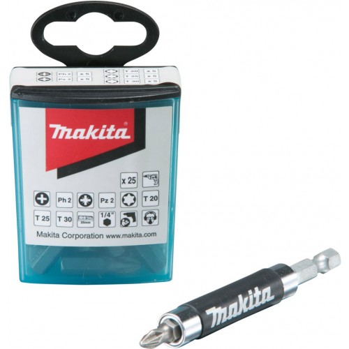 MAKITA B-48789 Sada bitů 26 ks, adaptér 120mm MAKITA B-48789 Sada bitů 26 ks, adaptér 120mm