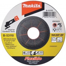 MAKITA B-53110 Brusný kotouč pružný 125x4x22mm