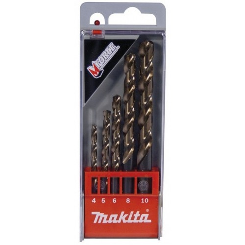 MAKITA D-30508 HSS-Metall MForce sada vrtáků do kovu 5 ks 4-10mm MAKITA D-30508 HSS-Metall MForce sada vrtáků do kovu 5 ks 4-10mm