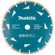 MAKITA D-41610 Diamantový řezný kotouč segmentový 230x22,23mm