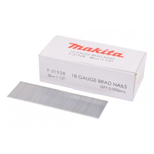 MAKITA F-31928 Kolářské hřebíky 38mm, 5000ks MAKITA F-31928 Kolářské hřebíky 38mm, 5000ks