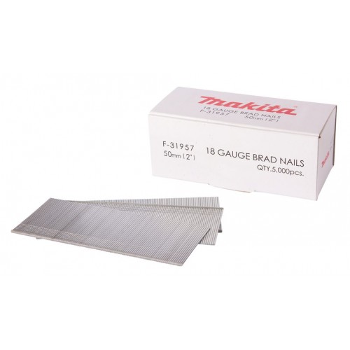 MAKITA F-31957 Kolářské hřebíky 50mm 5000ks MAKITA F-31957 Kolářské hřebíky 50mm 5000ks