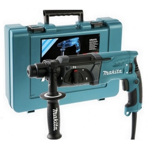 Makita HR2470 příklepová vrtačka (kombinované kladivo) SDS-Plus (780W/2,4J) v kufru
