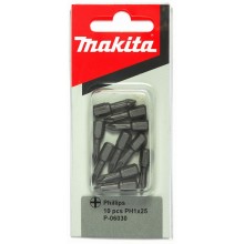 MAKITA P-06030 Bit PH1, 25mm, 10 ks
