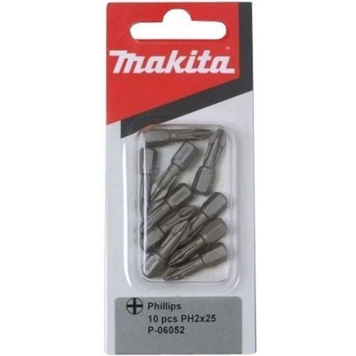 MAKITA P-06052 Bit PH2, 25mm, 10 ks MAKITA P-06052 Bit PH2, 25mm, 10 ks