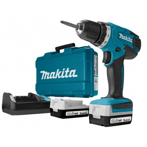 MAKITA DF347DWE Aku vrtací šroubovák 30 Nm, Li-ion Li-ion (2x1,3Ah/14,4V) MAKITA DF347DWE Aku vrtací šroubovák 30 Nm, Li-ion Li-ion (2x1,3Ah/14,4V)