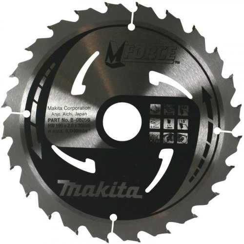 MAKITA B-07967 pilový kotouč 190x30mm 12 Z MAKITA B-07967 pilový kotouč 190x30mm 12 Z