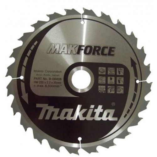 MAKITA Pilový kotouč 235x30mm 24 Z B-08408 MAKITA Pilový kotouč 235x30mm 24 Z B-08408