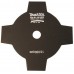 MAKITA Nůž 230 x 25.4 mm, 4 zubý pro křovinořez B-14118