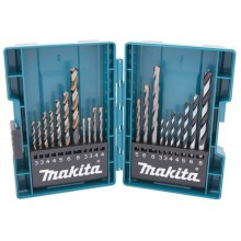 MAKITA B-44884 Sada vrtáků s válcovou stopkou, 21 ks