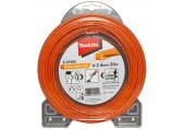 MAKITA E-01806 Struna nylonová 2,4mm, oranžová, 30m, speciální pro aku stroje