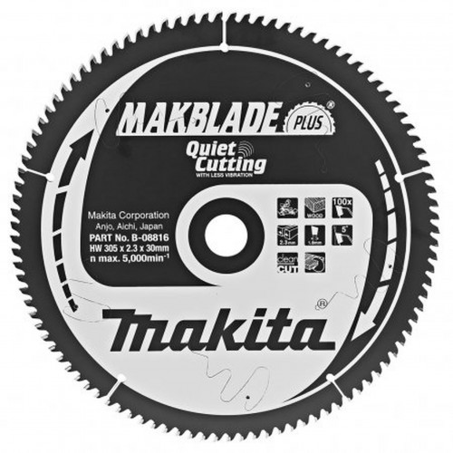 MAKITA B-08816 Pilový kotouč 305x30 100 Z MAKITA B-08816 Pilový kotouč 305x30 100 Z
