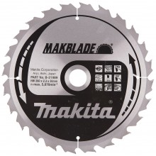 MAKITA B-33679 Pilový kotouč Makblade 260x30 24 Z= old B-21989