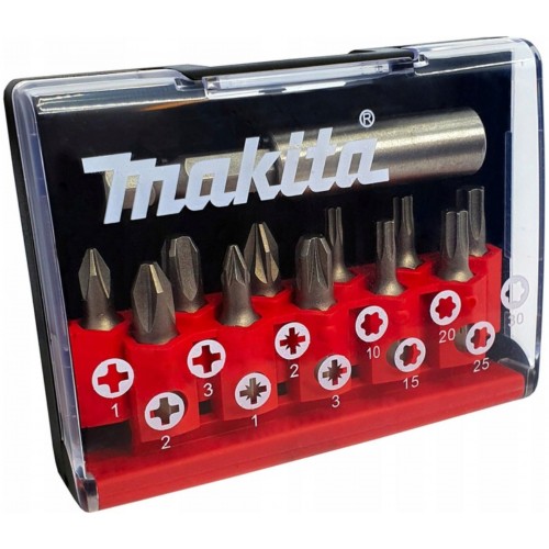 MAKITA D-31083-12 Sada bitů 1/4" 12 ks v plastové krabičce, 12 bal MAKITA D-31083-12 Sada bitů 1/4" 12 ks v plastové krabičce, 12 bal