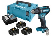 MAKITA DDF485RF3J Aku bezuhlíkový šroubovák Li-ion LXT (18V/3x3,0Ah) Makpac