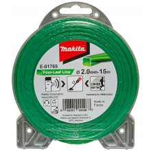 MAKITA E-01769 Struna nylonová 2 mm zelená 15 m speciální pro aku stroje