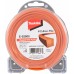 MAKITA E-02808 Struna nylonová SQUER TRIM Plus, 2,4mm, 15m, oranžová, hranatá