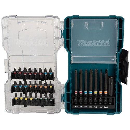 MAKITA E-07076 Sada bitů 1/4" 32 ks