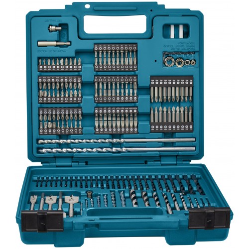 MAKITA E-11689 sada vrtáků a bitů 256 ks v plastovém kufru MAKITA E-11689 sada vrtáků a bitů 256 ks v plastovém kufru