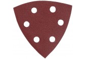 MAKITA P-33299 Brusný papír DELTA suchý zip 94x94x94mm 6 děr K120, 10ks = old P-01600