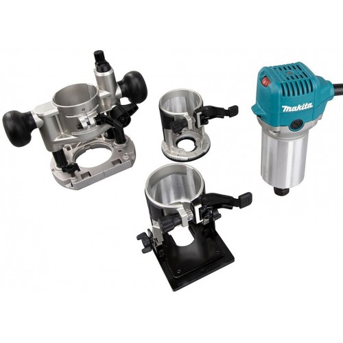 MAKITA RT0702CX2J Kombinovaná frézka s příslušenstvím 700W, Makpac MAKITA RT0702CX2J Kombinovaná frézka s příslušenstvím 700W, Makpac