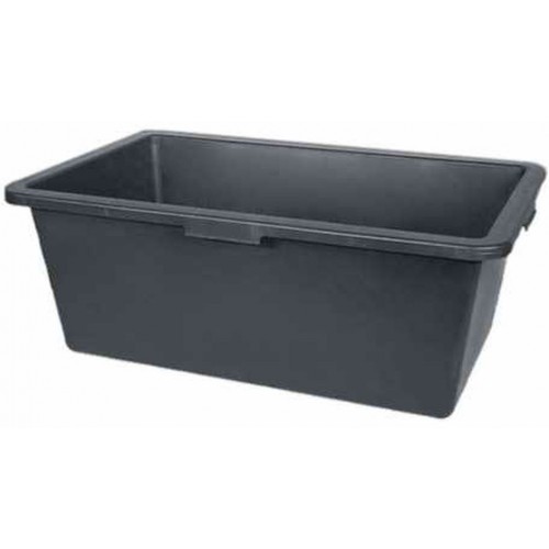 Maltovník obdélníkový 40 l, černý S0108 Maltovník obdélníkový 40 l, černý S0108